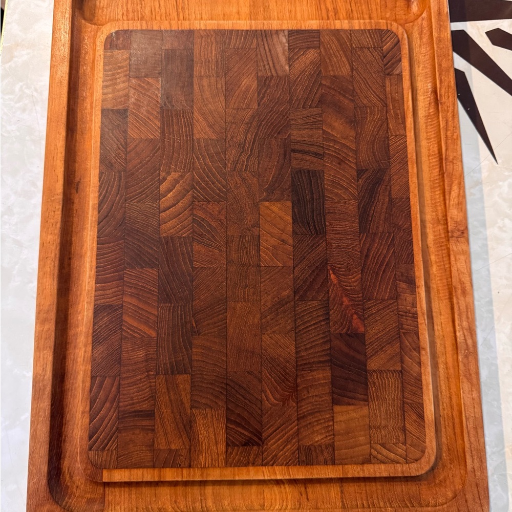 Vintage Dansk Teak Cutting Board MCM